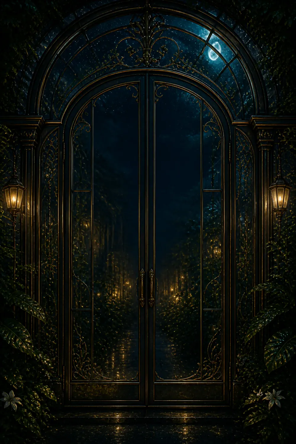 Midnight Conservatory tema uyumlu açılış görünümü